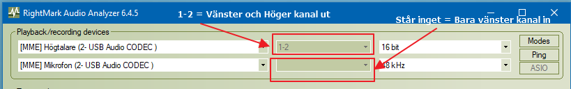 RIGHTMARKJIG för RightMark Audio Analyzer