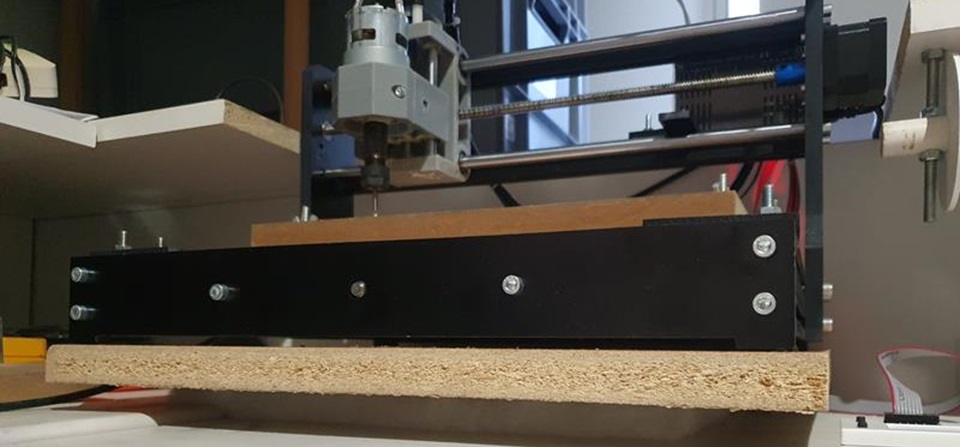 CNC-fräs tystad
