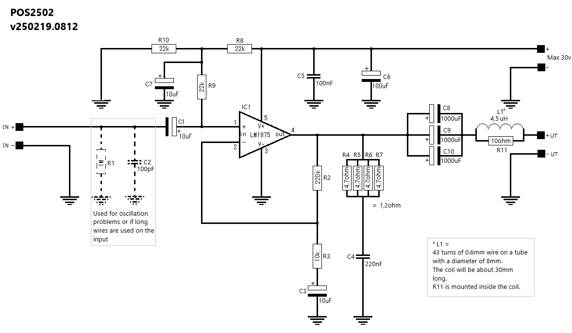 POS2502-S - Ett slutsteg